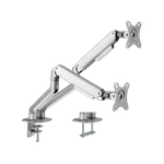 Kimex International Support de bureau Full Motion 2 écrans 17"- 32" VESA Max 100x100 Charge Max 18Kg, miniature 2