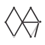 Nanoleaf Lines Skin Noir Mate - 9 pièces, miniature 3