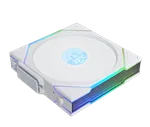 Lian-Li UNI FAN TL Sans fil ARGB PWM - 120mm - Blanc, miniature 3