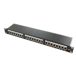 Kimex International Panneau de brassage rack 19" - 1U/blindé/cat6, miniature 1