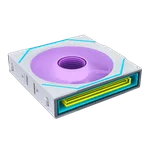 Lian-Li UNI FAN SL-INF Sans fil ARGB PWM Reverse Blade 120mm- Blanc, miniature 1