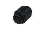 Alphacool Fitting double écrou G1/4 AG vers G1/4 AG - Noir, miniature 1