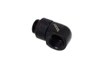 Alphacool Fitting coudé rotatif 90° noir -  14mm - 4 pièces, miniature 2