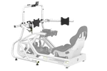 Fanatec GT Cockpit Triple Monitor Expansion Kit - Blanc-Seconde Vie, miniature 4