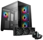 Deepcool CG530 4F + Watercooling LCD Mystique 360 Noir, miniature 1