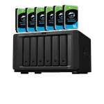 Synology Kit surveillance - DS1621+ avec 6 disques de 16To, miniature 1