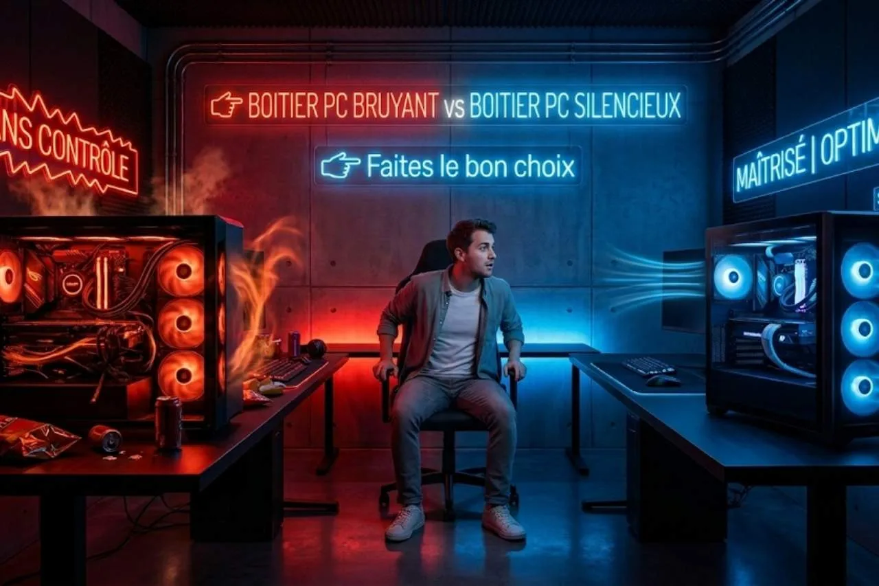 Boîtier PC silencieux : le guide 2026 pour un setup sans bruit