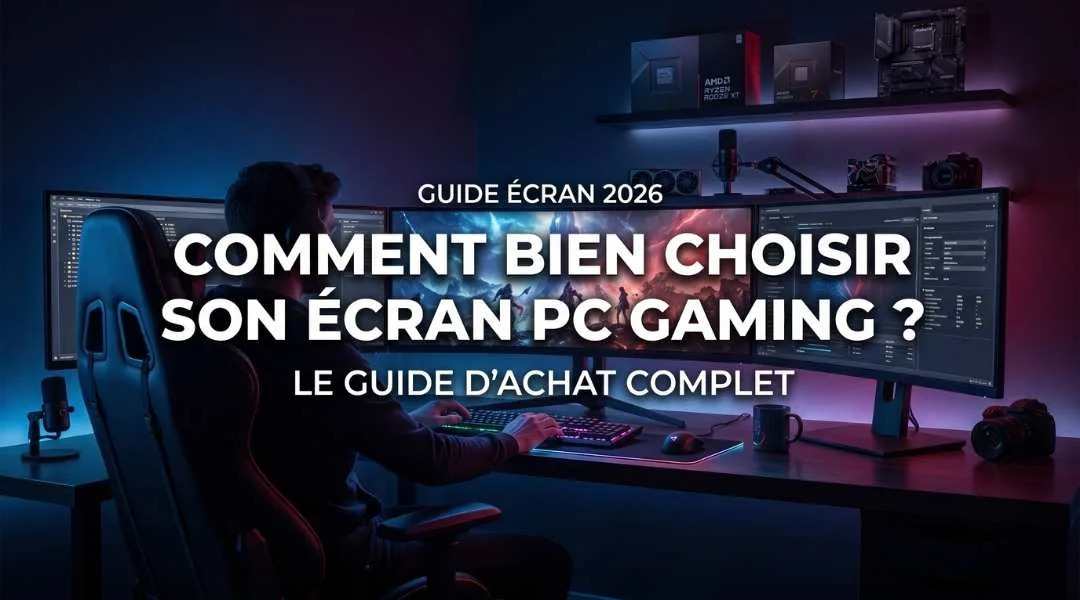Comment bien choisir son écran PC gaming ? Le guide d’achat complet