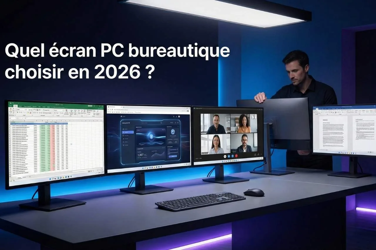 Quel écran PC bureautique choisir en 2026 ?