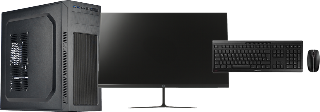 PC FAMILY ULTRA 5 + ECRAN 27" FHD + PACK CLAVIER/SOURIS SANS FIL
