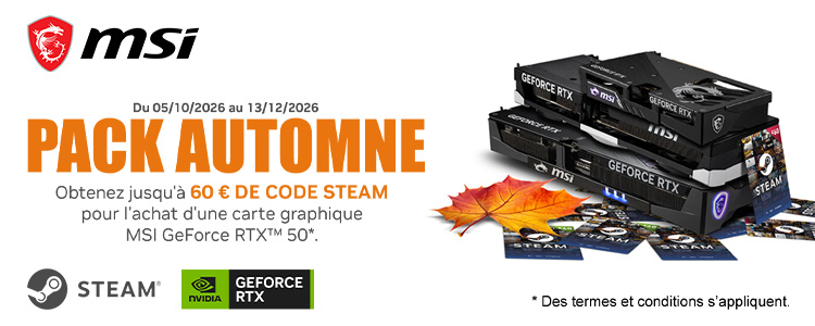 Pack Automne MSI