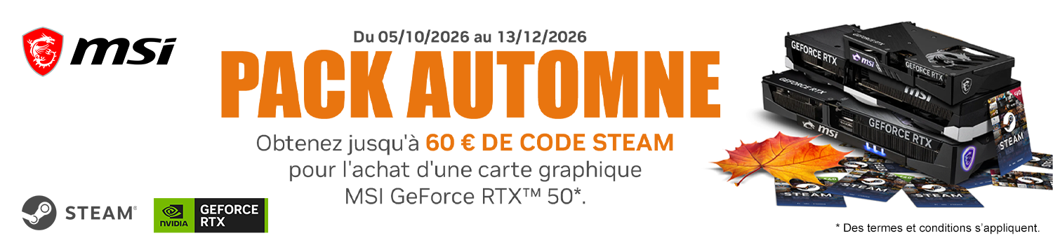 Pack automne MSI